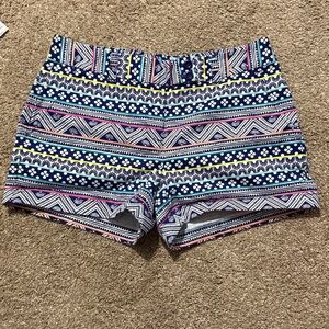 Vineyard Vines Geometric Blue and Yellow Shorts